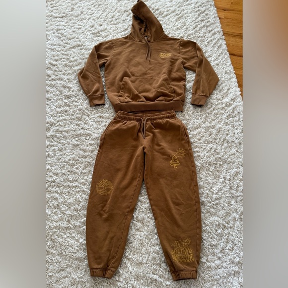 Timberland Other - Selling as set!!! Timberland Brown women Jogger Set